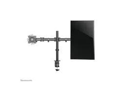 Neomounts NM-D135D - Monteringssett - full bevegelse for 2 LCD-skjermer - svart - skjermstørrelse: 10"-27" - klemmemonterbar, malje, skrivebordsmonterbar