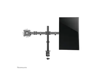 Neomounts NM-D135D - Monteringssett - full bevegelse for 2 LCD-skjermer - svart - skjermstørrelse: 10"-27" - klemmemonterbar, malje, skrivebordsmonterbar