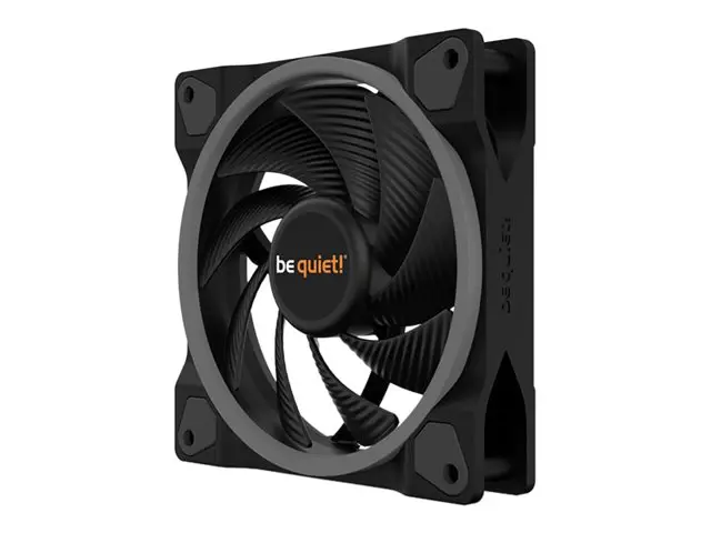 be quiet! Light Wings - Kabinettvifte 120 mm svart