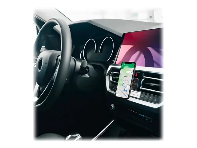 Celly Ghost Super Fix - Magnetbilholder for mobiltelefon svart