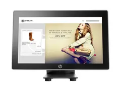 HP L7016t Retail Touch Monitor - LED-skjerm 15.6" - berøringsskjerm - 1366 x 768 @ 60 Hz - TN - 360 cd/m² - 500:1 - 8 ms - DisplayPort - HP-svart, asteroide