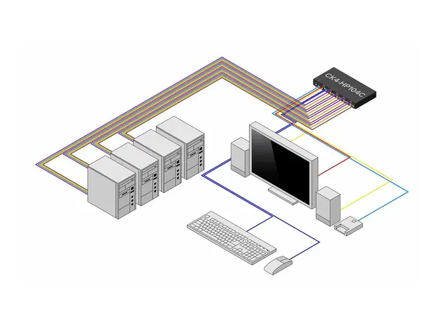 Startech - KVM / lyd USB-svitsj 4 x KVM/lyd/USB 1 lokalbruker stas...