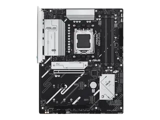 ASUS PRIME B850-PLUS-CSM - Hovedkort ATX - Socket AM5 - AMD B850 Chipset - USB-C 3.2 Gen2, USB 3.2 Gen 2, USB 3.2 Gen 1, USB-C 3.2 Gen 1 - 2.5 Gigabit LAN - innbygd grafikk (CPU kreves) - HD-lyd (8-kanalers)