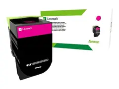 Lexmark 702HME - H&#248;y ytelse - magenta original - tonerpatron Lexmark Corporate - for Lexmark CS310dn, CS310n, CS410dn, CS410dtn, CS410n, CS510de, CS510dte