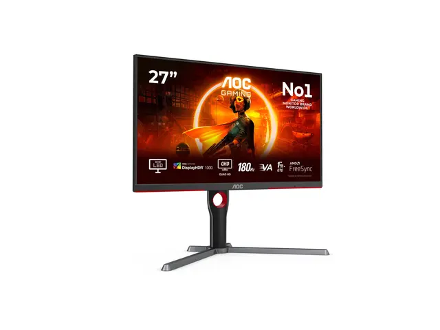 AOC Gaming Q27G3XMN/BK - LED-skjerm gaming 27" 2560 x 1440 QHD @ 1...