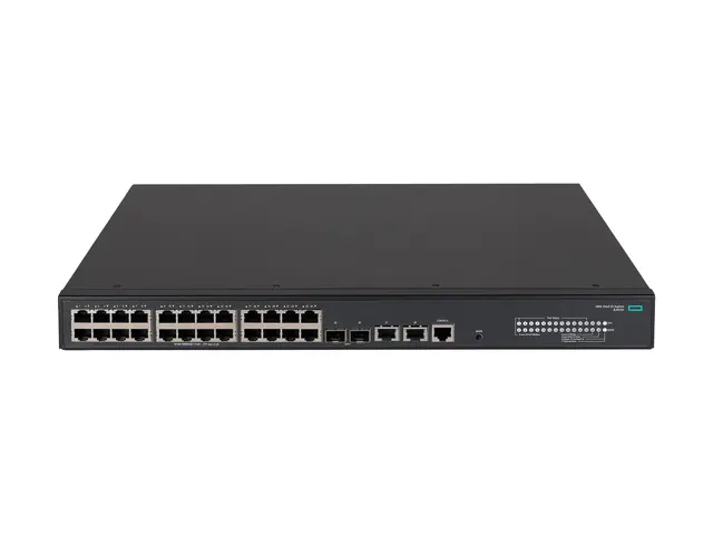 HPE FlexNetwork 5140 24G PoE+ 2SFP+ 2XGT EI - Switch - L3 - smart ...