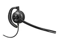 Poly EncorePro 540 - EncorePro 500 series hodesett - on-ear - konvertibel - kablet - Quick Disconnect - svart - Certified for Skype for Business, UC-sertifisert