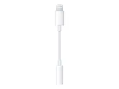 Apple Lightning to 3.5 mm Headphone Jack Adapter Lightning til hodetelefonjakk-adapter - Lightning hann til mini-phone stereo 3.5 mm hunn
