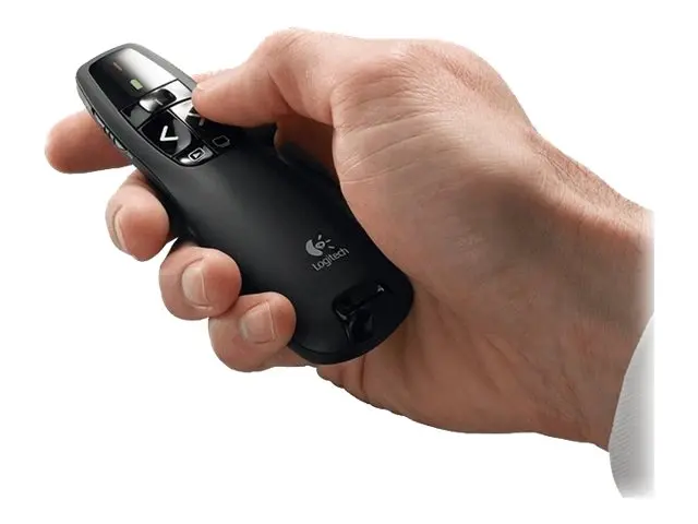 Logitech Wireless Presenter R400 - Presentasjonsfjernstyring - RF