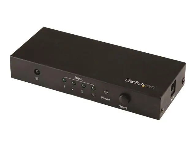 StarTech.com HDMI 2.0 Switch - 4 Port - 4K 60Hz - HDMI Automatic V...