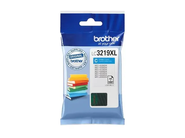 Brother LC3219XLC - XL cyan original blister blekkpatron for MFC-J...