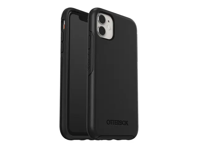 OtterBox Symmetry Series - Baksidedeksel for mobiltelefon - svart ...