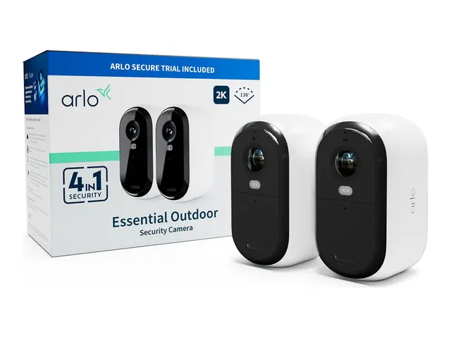 Arlo Essential - Nettverksovervåkingskamera innendørs, utendørs væ...
