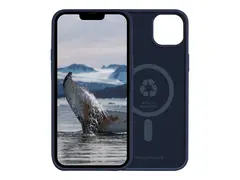 dbramante1928 Monaco - Baksidedeksel for mobiltelefon MagSafe-samsvar - resirkulert plast - asurblå - for Apple iPhone 14 Plus