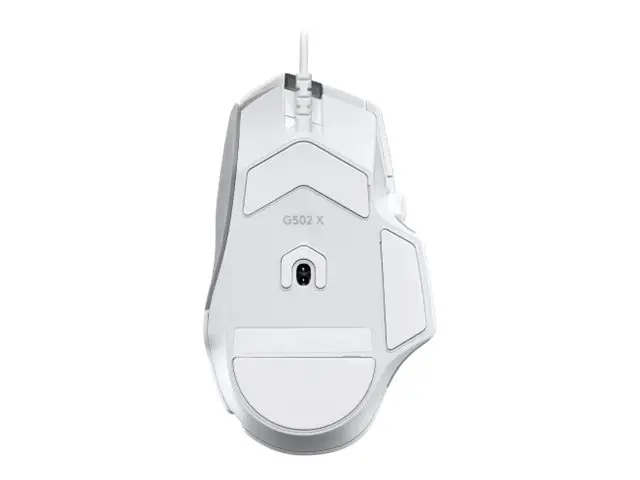 Logitech G G502 X - Mus optisk kablet USB hvit