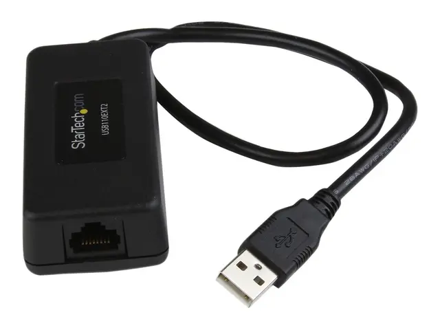 StarTech.com 1-Port USB 1.1 Extender - Up to 131 ft (40 m) over Ca...