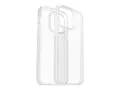 OtterBox React Series - Baksidedeksel for mobiltelefon termoplastisk elastomer (TPE), polykarbonat - blank - for Apple iPhone 15 Pro Max