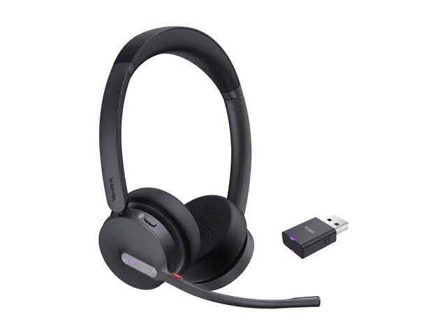 Yealink WH64 Hybrid Dual - Hodesett on-ear DECT / Bluetooth trådlø...