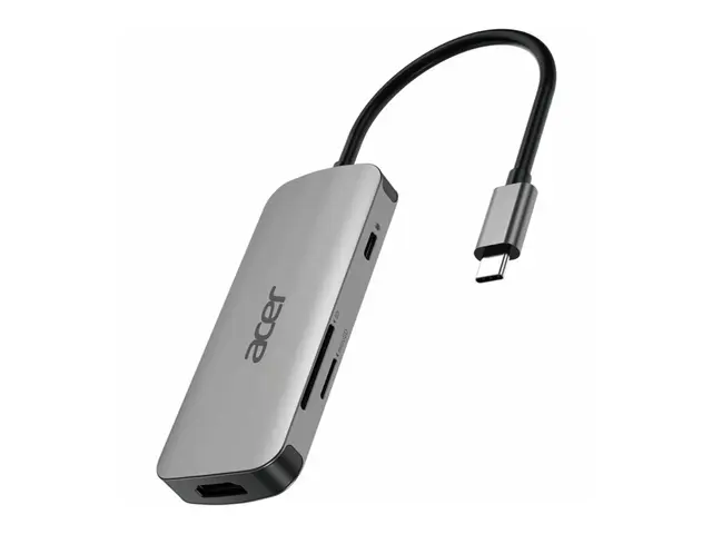 Acer 7-In-1 Type-C Dongle - dokkingstasjon USB-C HDMI