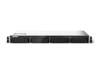 QNAP TS-435XeU - NAS-server - 4 br&#248;nner - kan monteres i rack SATA 6Gb/s - RAID 0, 1, 5, 6, 10, JBOD - RAM 4 GB - 2.5 Gigabit Ethernet / 10 Gigabit Ethernet - iSCSI st&#248;tte - 1U