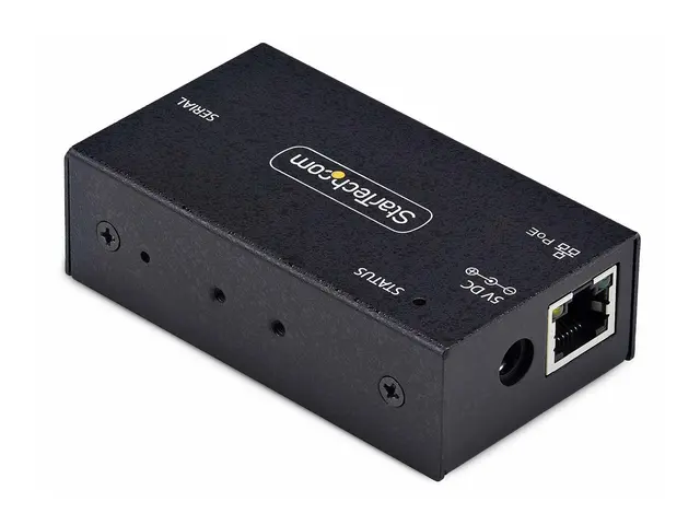 StarTech.com Serial to Ethernet Adapter, IP LAN RS232 DB9 Converte...