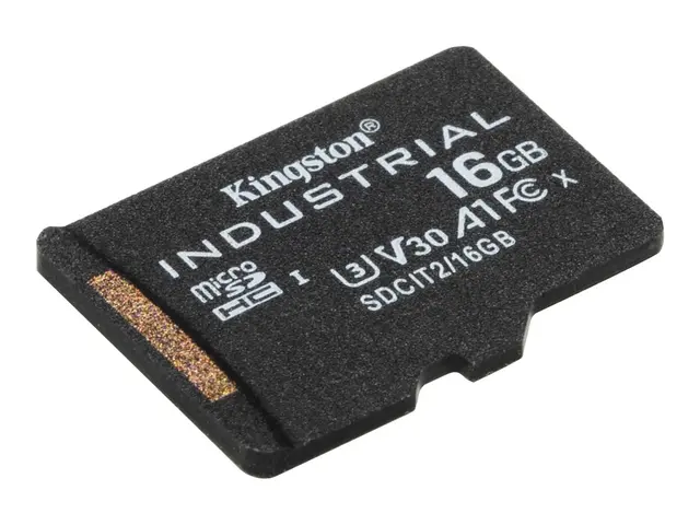Kingston Industrial - Flashminnekort - 16 GB - A1 / Video Class V3...