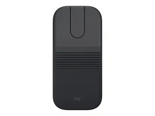 Logitech Mobi Fold for Business - Mus - høyre- og venstrehåndet optisk - 4 knapper - trådløs - Bluetooth 5.0 LE, 2.4 GHz - Logitech Logi Bolt USB-C-mottaker - grafitt