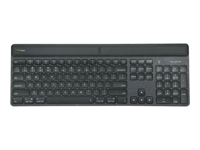 Targus EcoSmart - Tastatur bærekraftig energiutvinning bakteriedre...