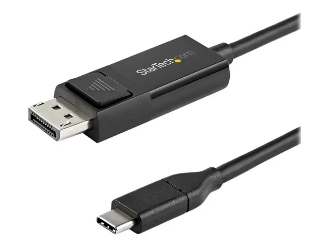 StarTech.com 6ft (2m) USB C to DisplayPort 1.2 Cable 4K 60Hz, Bidi...
