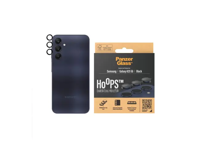 PanzerGlass Hoops - Linsebeskytter for mobiltelefon svart Samsung ...
