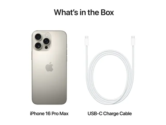 Apple iPhone 16 Pro Max - Naturlig titan 256 GB - TN 