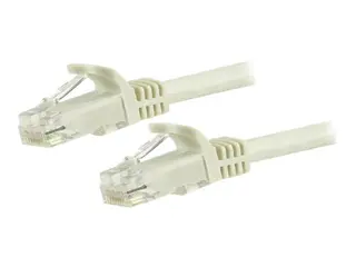 STARTECH.COM N6PATC3MWH 3m White Gigabit Snagless RJ45 UTP Cat6 Patch Cab