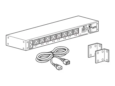 APC Switched Rack PDU - strømfordelerenhet