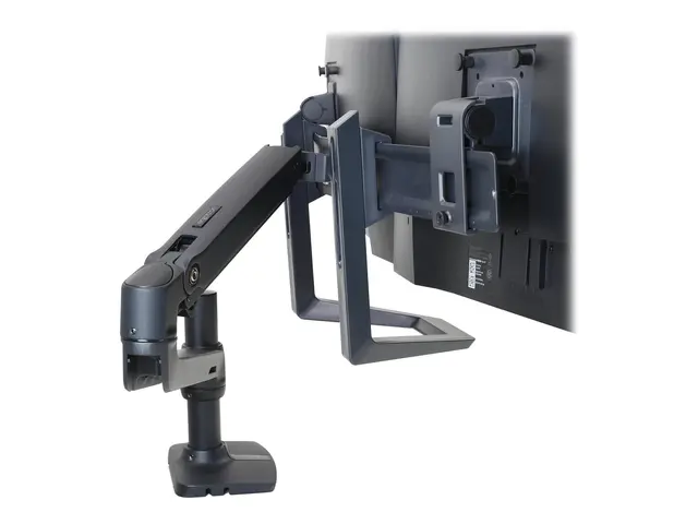 Ergotron LX - Monteringskomponent (håndtak) for LCD-skjerm svart a...