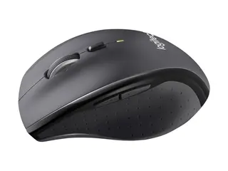 Logitech M705 - Mus - h&#248;yrehendt laser - tr&#229;dl&#248;s - 2.4 GHz - USB tr&#229;dl&#248;s mottaker - gr&#229;