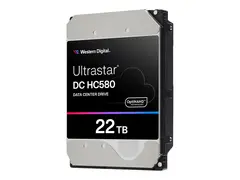 WD Ultrastar DC HC580 WUH722422ALE6L4 - Harddisk 22 TB - intern - 3.5&quot; - SATA 6Gb/s - 7200 rpm - buffer: 512 MB