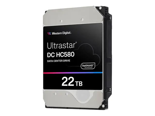 WD Ultrastar DC HC580 WUH722422ALE6L4 - Harddisk 22 TB intern 3.5"...