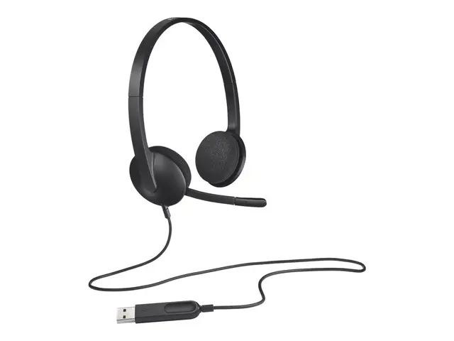 Logitech USB Headset H340 - Hodesett - on-ear - kablet