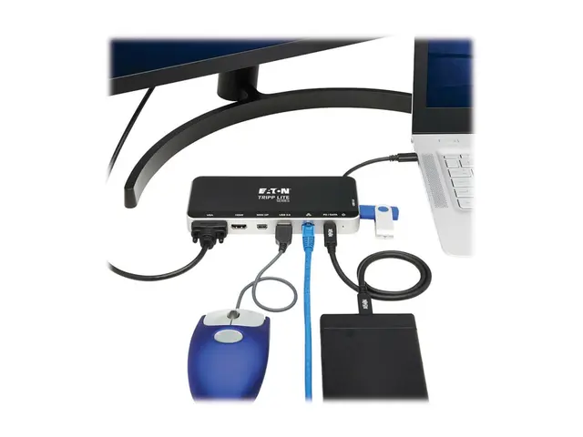 Eaton Tripp Lite Series USB C Docking Station Hub Dock Triple Disp...