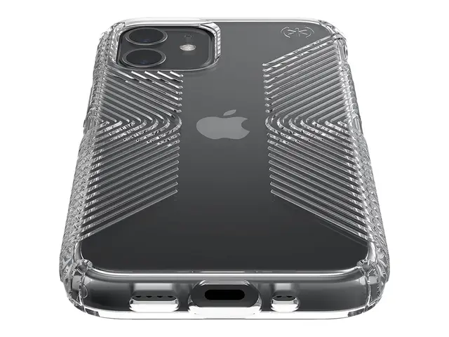 Speck Presidio Perfect-Clear with Grips - Baksidedeksel for mobilt...