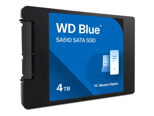 WD Blue SA510 WDS400T3B0A - SSD 4 TB intern 2.5" SATA 6Gb/s