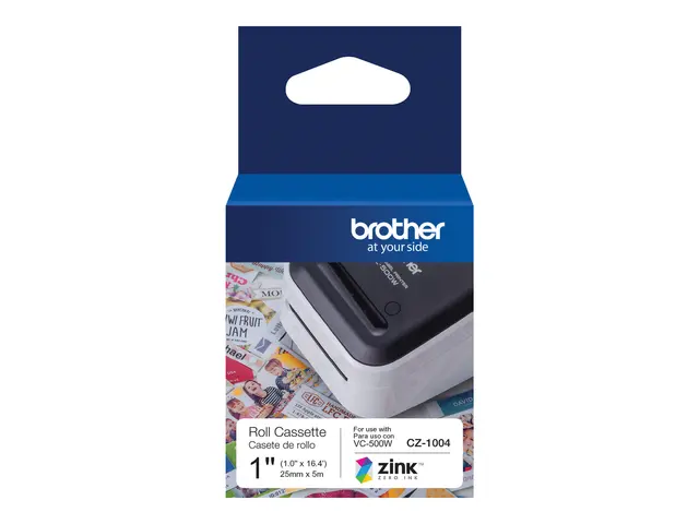 Brother CZ-1004 - Rull (2,54 cm x 5 m) 1 rull(er) sammenhengende e...