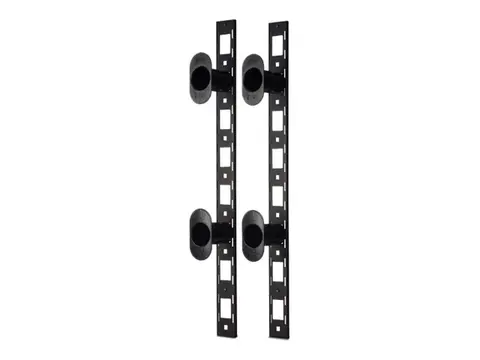APC - Rackkabelstyringspanel - svart - 0U for P/N: NBPD0150, SMX2KR2UX145, SMX3KR2UNCX145, SRT5KRMXLT-A, SRT6KRMXLT-A, SRT8KRMXLT-A