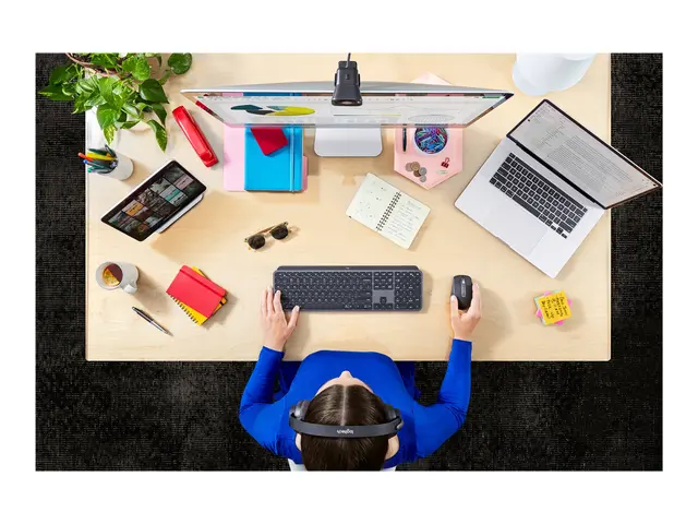 Logitech MX Keys for Business - Tastatur bakbelysning trådløs Blue...