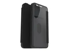 OtterBox React Folio Series - Lommebok for mobiltelefon svart krystall - for Samsung Galaxy S25+
