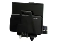 Ergotron 200 Series - Monteringssett (leddarm, tastaturbakke med venstre/h&#248;yre musbakke, strekkodeskannerholder) for LCD-skjerm / PC-utstyr - st&#229;l - svart - skjermst&#248;rrelse: inntil 24&quot; - veggmonterbar