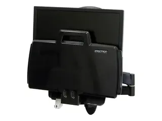 Ergotron 200 Series - Monteringssett (leddarm, tastaturbakke med venstre/h&#248;yre musbakke, strekkodeskannerholder) for LCD-skjerm / PC-utstyr - st&#229;l - svart - skjermst&#248;rrelse: inntil 24&quot; - veggmonterbar