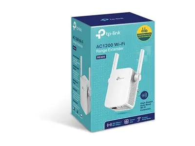 TP-Link AC1200 Wi-Fi Range Extender RE305 - Rekkeviddeutvider for ...