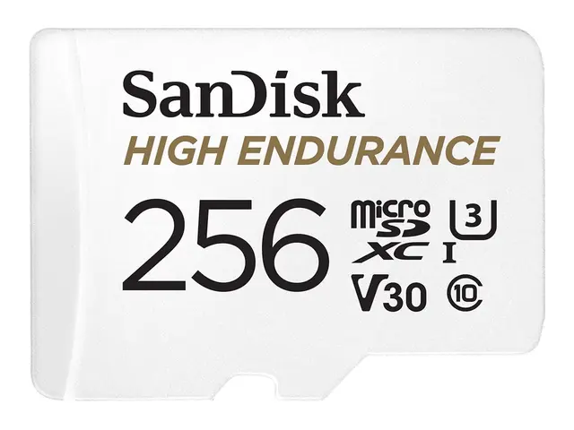 SanDisk High Endurance - Flashminnekort (microSDXC til SD-adapter ...