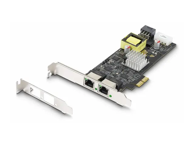 Startech 2-Port 2.5Gbps PoE Network Card, Intel I225-V, 802.3af/at...